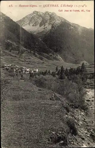 Ak Queyras Hautes Alpes, L'Echalp, Vue générale