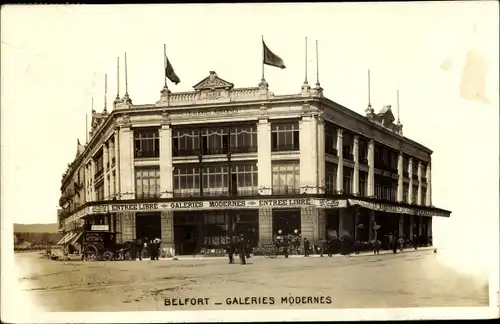 Ak Belfort Territoire de Belfort, Galeries Modernes