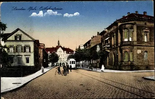 Ak Landau in der Pfalz, Ostbahnstraße