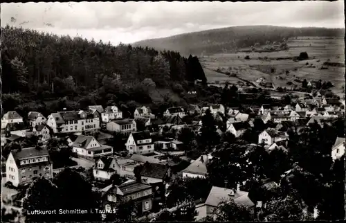 Ak Schmitten im Taunus Hessen, Panorama vom Ort