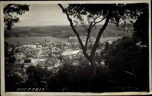 Foto Ak Vittoria Sicilia, Totalansicht der Ortschaft