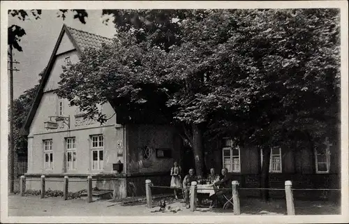 Ak Achmer Bramsche in Niedersachsen, Gasthaus Zum Dorfkrug