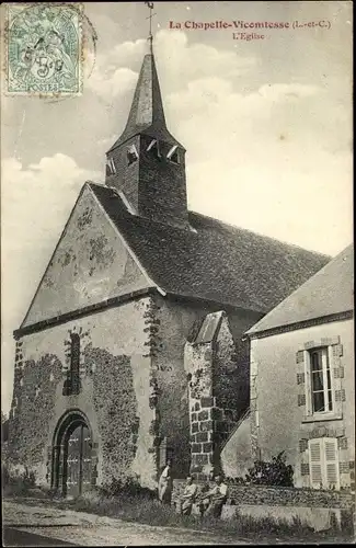 Ak La Chapelle Vicomtesse, L'Eglise