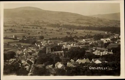 Foto Ak Casleton East Midlands England, Gesamtansicht