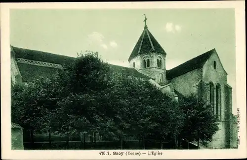 Ak Sacy Yonne, L'Eglise, Kirche