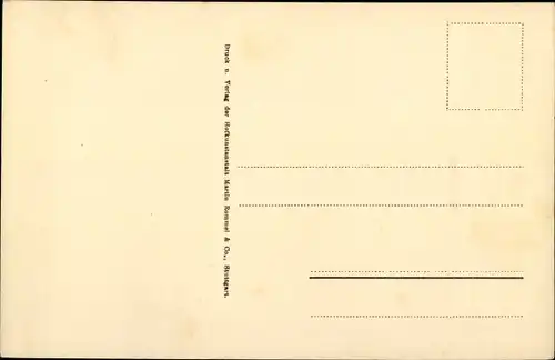 Künstler Ak Hendschel, Albert, Skizzenbuch No. 20, Heißer Kampf