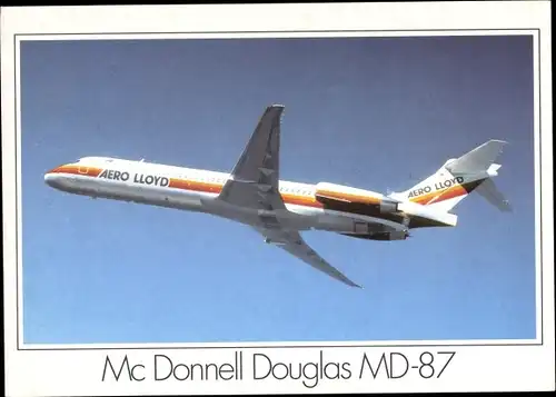 Ak Deutsches Passagierflugzeug, Aero Lloyd, McDonnell Douglas MD 87