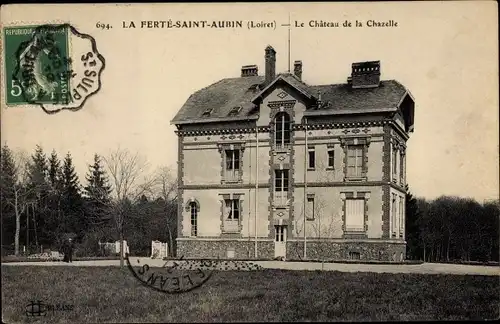 Ak La Ferté Saint Aubin Loiret, Le Château de la Chazelle