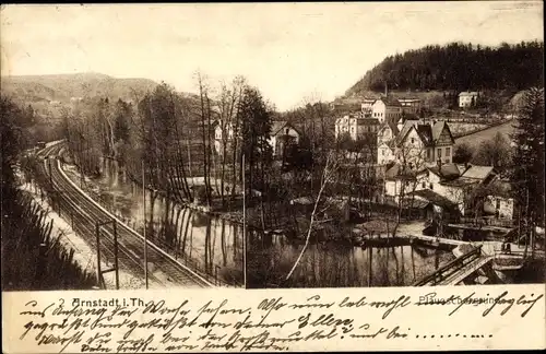 Ak Arnstadt in Thüringen, Plauescher Grund