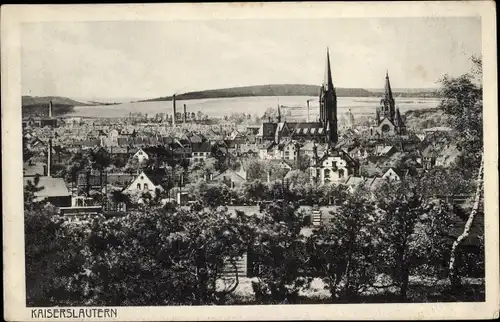 Ak Kaiserslautern in Rheinland Pfalz, Blick zur Stadt