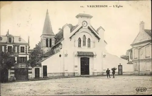 Ak Vaucresson Hauts de Seine, L'Eglise