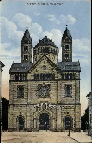 Ak Speyer am Oberrhein Rheinland Pfalz, Kaiserdom