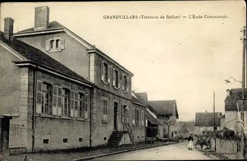 Ak Grandvillars Territoire de Belfort, Ecole Communale