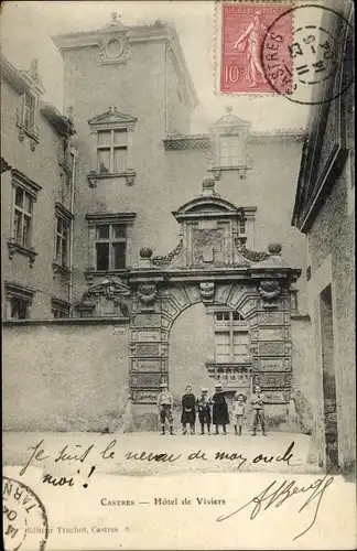 Ak Castres Tarn, Hotel de Viviers