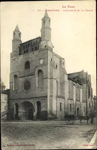 Ak Rabastens Tarn, L'Eglise N.-D. du Bourg