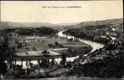 Ak Capdenac Lot, La Vallée du Lot