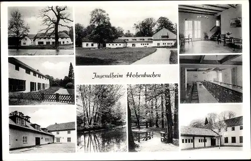 Ak Hamburg Wandsbek Poppenbüttel, Ansichten vom Jugendheim Hohenbuchen