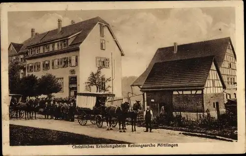 Ak Möttlingen Bad Liebenzell im Schwarzwald, Christliches Erholungsheim Rettungsarche Möttlingen