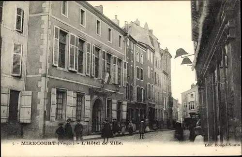 Ak Mirecourt Lothringen Vosges, L'Hotel de Ville, Rathaus