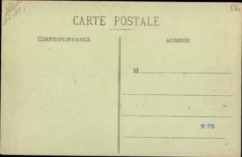 Ak Étréchy Essonne, La Juine au Chateau de Pierre Brou, barque