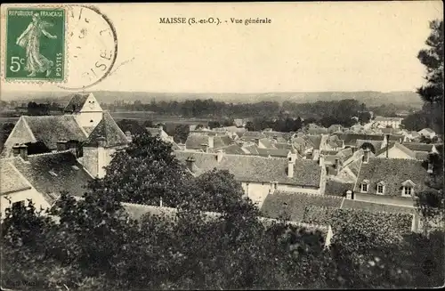 Ak Maisse Essonne, Vue générale