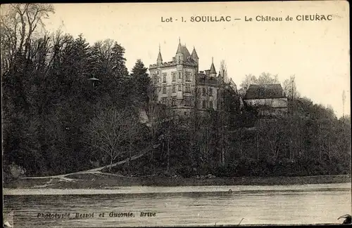 Ak Souillac Lot, Le Chateau de Cieurac