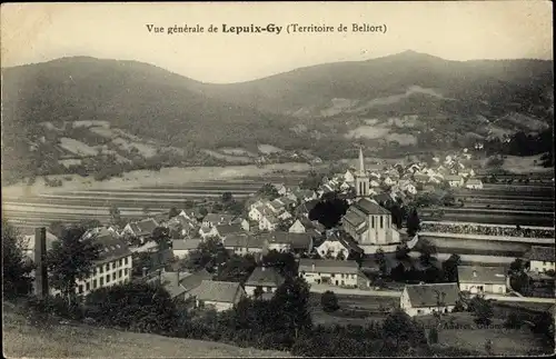 Ak Lepuix Gy Territoire de Belfort, Vue générale