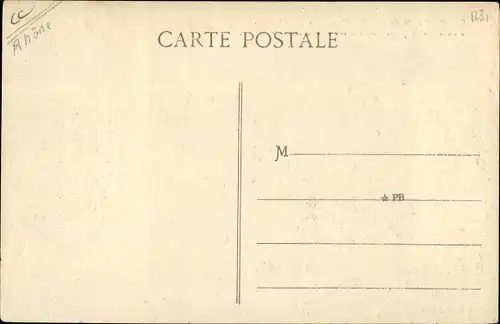 Ak Lyon Rhône, Exposition 1914, Cour Nord, le grand Hall