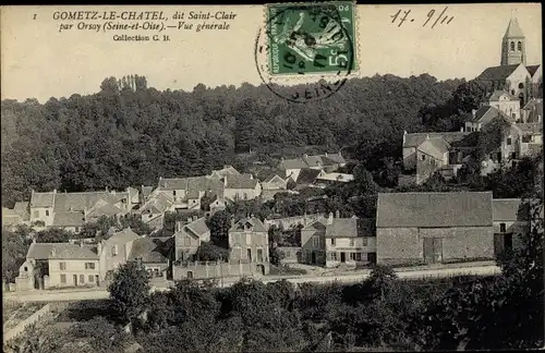 Ak Gometz le Chatel Essonne, Vue générale