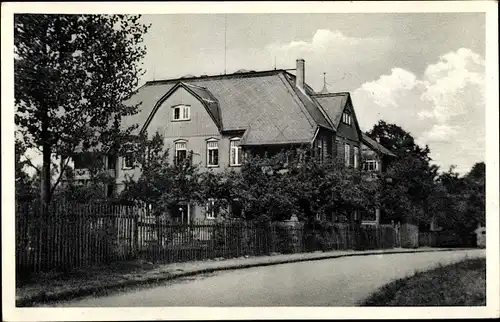 Ak Ostrau Bad Schandau in Sachsen, Blick zum FDGB Lehrererholungsheim 