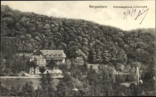 Ak Bad Bergzabern im Kreis Südliche Weinstraße, Erholungshaus Luisenruhe