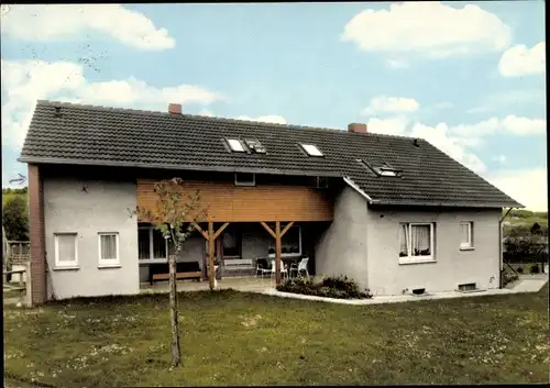 Ak Börninghausen Preußisch Oldendorf Westfalen, Hotel Talfrieden, Außenansicht