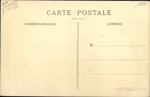 Ak Le Vésinet Yvelines, Les petites rivières près la route de Croissy