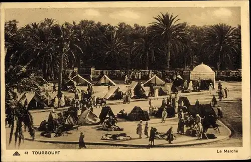 Ak Touggourt Algerien, Le Marché