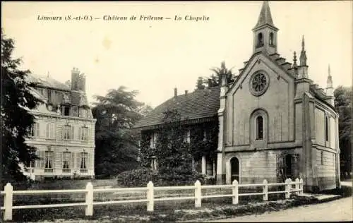 Ak Limours Essonne, Chateau de Frileuse, La Chapelle