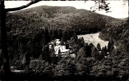 Ak Bad Bergzabern im Kreis Südliche Weinstraße, Parkhotel Bergzabern, Panorama