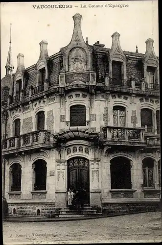 Ak Vaucouleurs Meuse, La Caisse d'Epargne