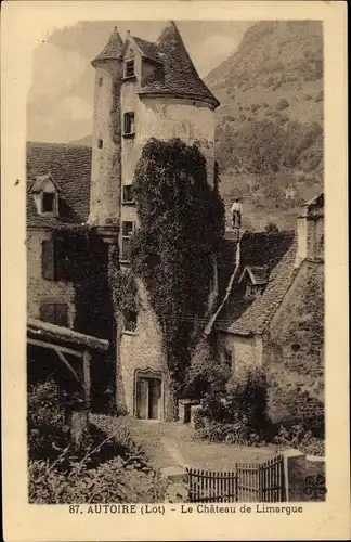 Ak Autoire Lot, Le Chateau de Limargue