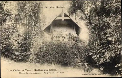 Ak Rosières-aux-Salines Lothringen Meurthe et Moselle, Maison de convalescence