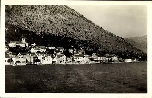 Ak Perast Opština Montenegro, Ortspanorama