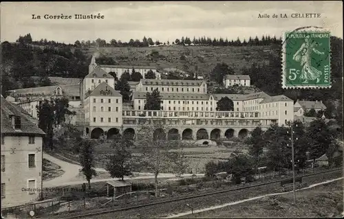 Ak La Cellette Corrèze, Vue Generale