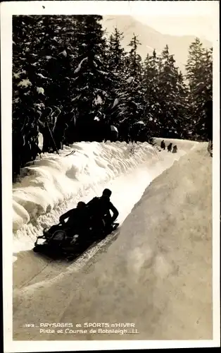 Ak Paysages et Sports d'Hiver, Piste et Course de Bobsleigh