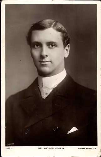 Ak Schauspieler C. Hayden Coffin, Portrait