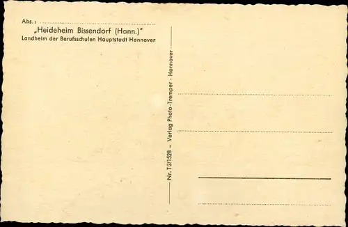 Ak Bissendorf Wedemark in Niedersachsen, Heideheim Bissendorf