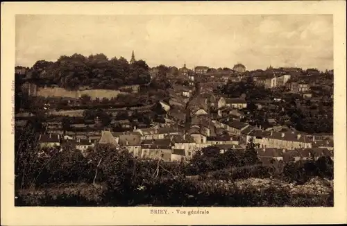 Ak Briey Lothringen Meurthe et Moselle, Vue générale