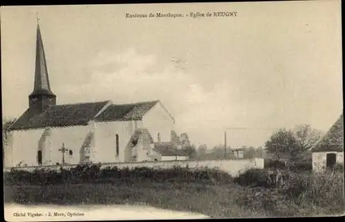 Ak Reugny Allier, Eglise