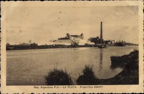 Ak La Plata Argentinien, Frigorifico Swift