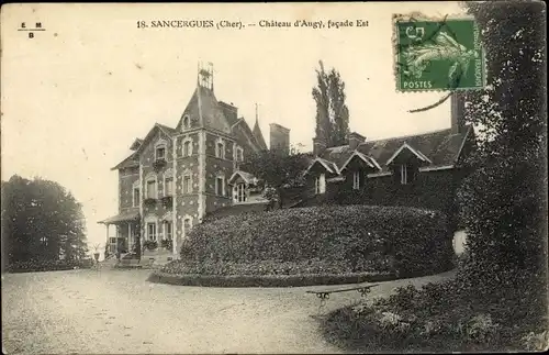 Ak Sancergues Cher, Chateau d'Augy