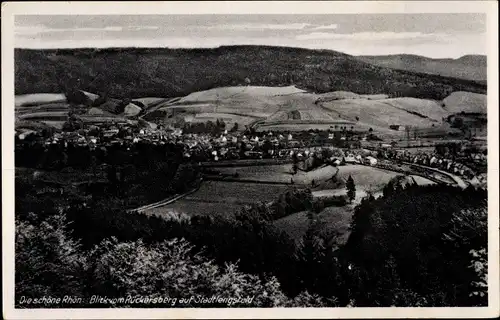 Ak Stadtlengsfeld im Wartburgkreis, Blick vom Rückersberg