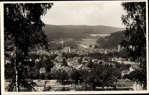 Ak Hann. Münden in Niedersachsen, Gesamtansicht